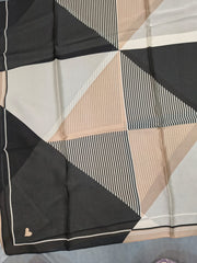 Tehnoor Monochrome Harmony Stole for Women – 72 x 34 Inches | Elegant Hijab & Abaya Accessory | Silk‑Feel Polyester | Modest Fashion India