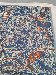 Tehnoor Indigo Paisley Stole for Women – 72 x 32 Inches | Elegant Hijab & Abaya Accessory | Modest Fashion India